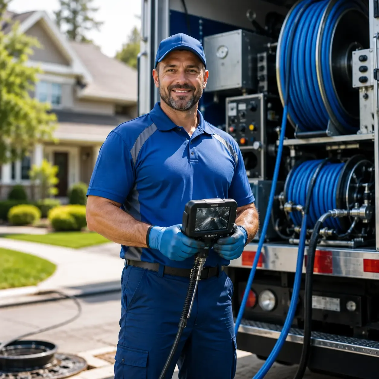 Local outdoor drain cleaning specialists in Windsor Heights, WV